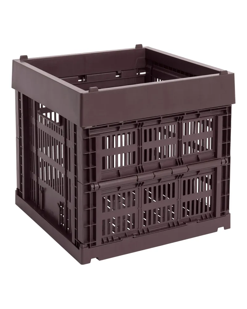 Hay Korb Colour Crate - Rot - Recyceltes Polypropylen - Designer Hay Studio 