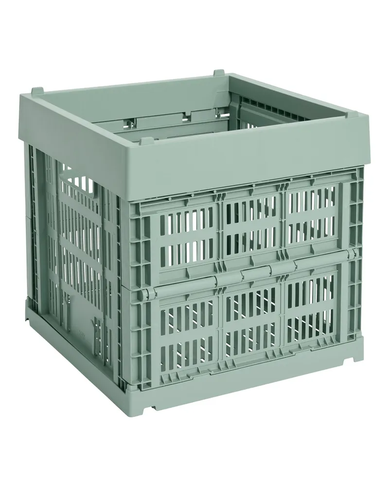 Hay Korb Colour Crate - Rot - Recyceltes Polypropylen - Designer Hay Studio 