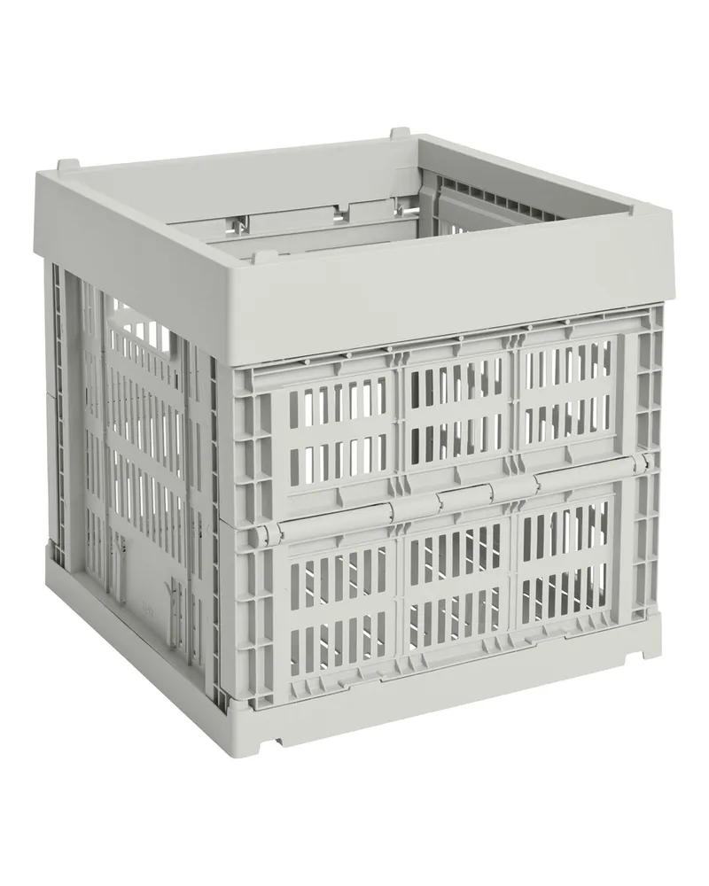 Hay Korb Colour Crate - Rot - Recyceltes Polypropylen - Designer Hay Studio 