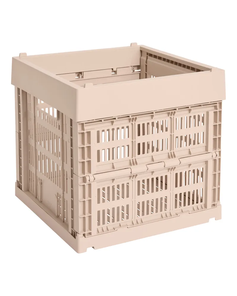 Hay Korb Colour Crate - Rot - Recyceltes Polypropylen - Designer Hay Studio 