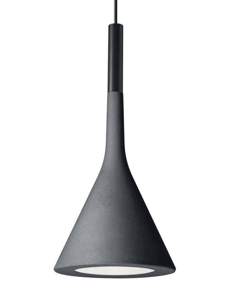 Foscarini Pendelleuchte Aplomb - Schwarz - Polycarbonat, lackiert - Designer LucidiPevere Studio 