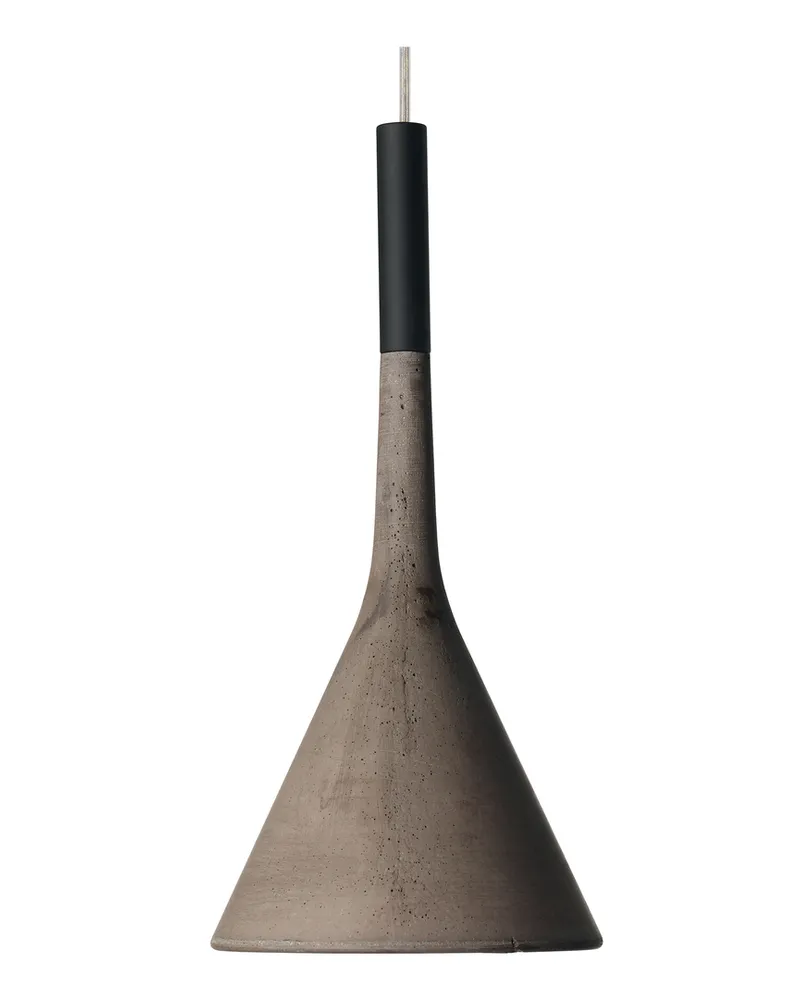 Foscarini Pendelleuchte Aplomb - Schwarz - Polycarbonat, lackiert - Designer LucidiPevere Studio 