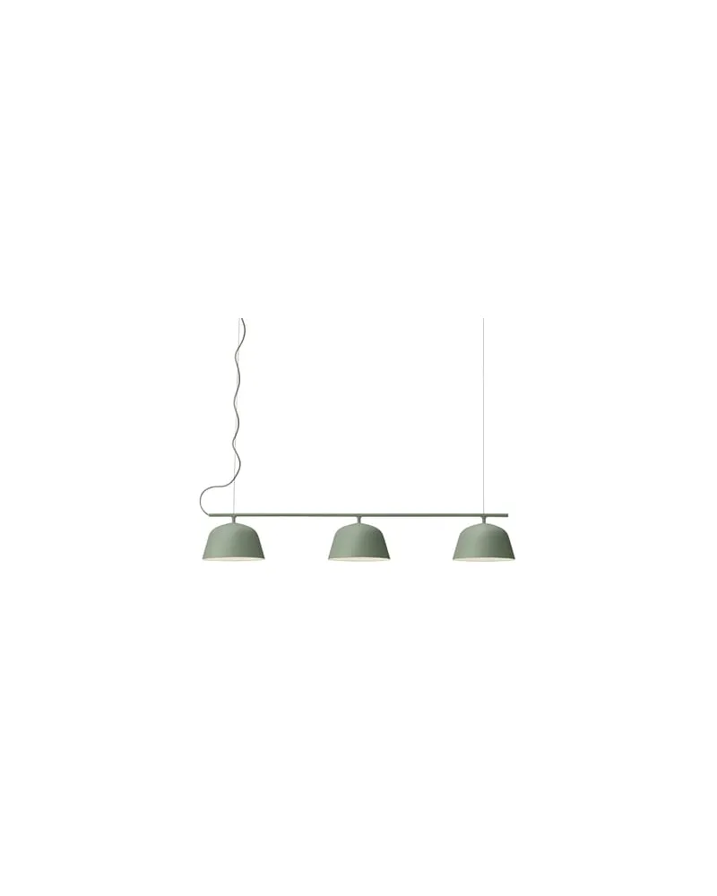 Muuto Pendelleuchte Ambit - Grün - Aluminium - Designer Taf Architects 
