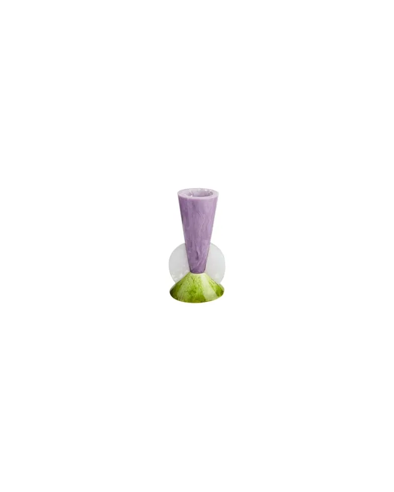 Jonathan Adler Vase Mustique - Violett - Polyacryl - Designer Jonathan Adler 