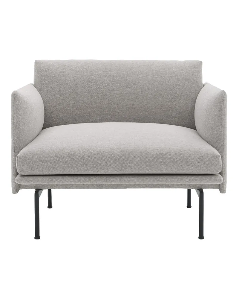 Muuto Gepolsterter Sessel Outline - Beige - Ecriture-Stoff - Designer Anderssen & Voll 