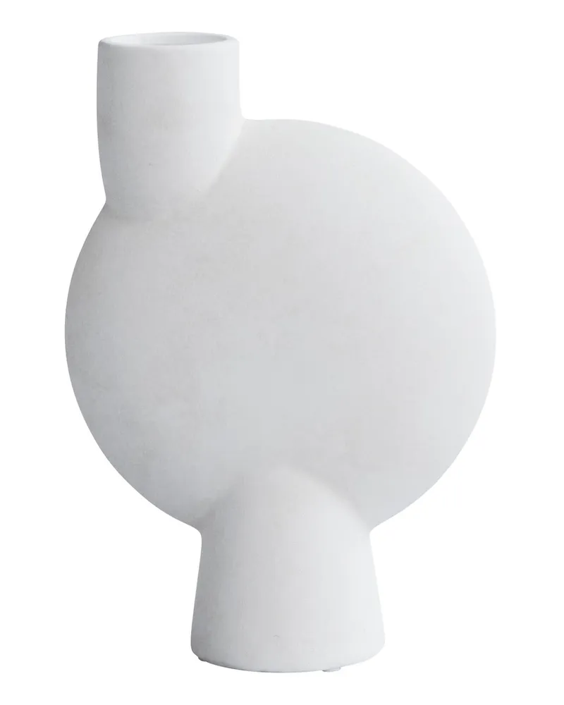 101 Copenhagen Vase Sphere - Weiß - Keramik - Designer Tommy Hyldahl 