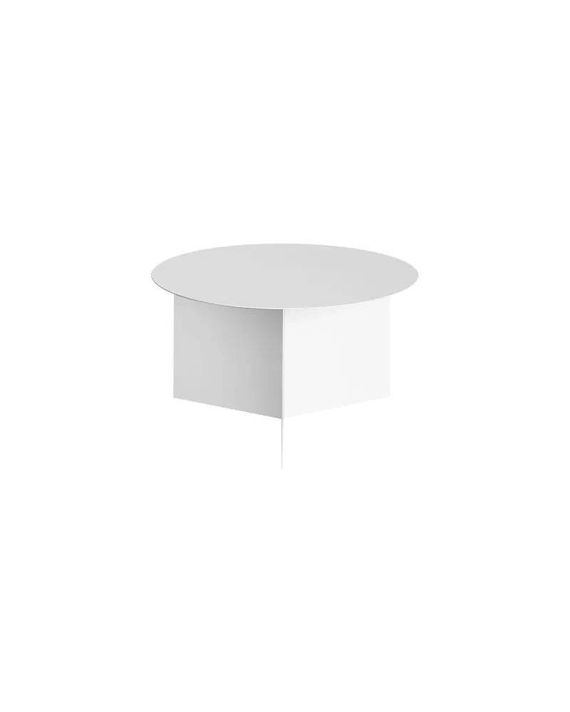 Hay Couchtisch Slit - Weiß - Epoxid-lackierter Stahl - Designer Hay Studio 