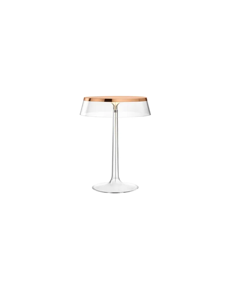 Flos Tischleuchte Bon Jour - Transparent - PMMA - Designer Philippe Starck 