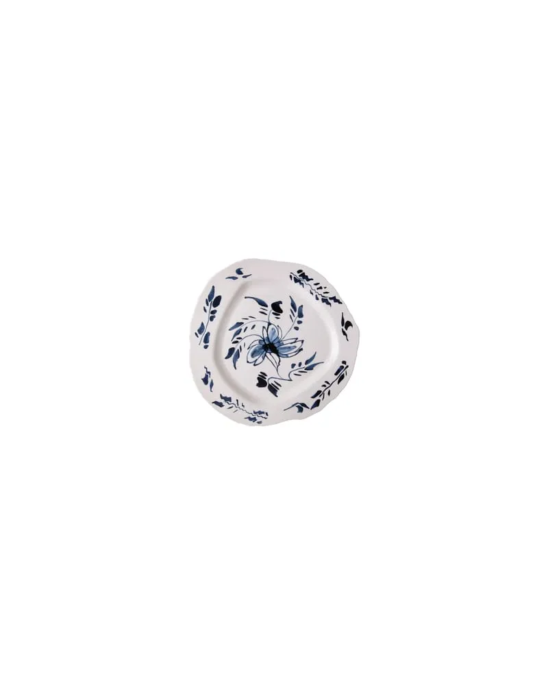 Seletti Teller Classic on acid - Blau - Feines Porzellan - Designer Diesel Creative Team 