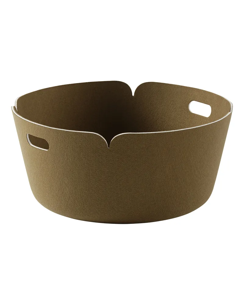Muuto Korb Restore - Grün - Filz, recycelt - Designer Mika Tolvanen 