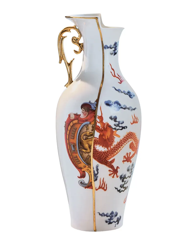 Seletti Vase Hybrid - Bunt - Porzellan - Designer Studio CTRLZAK 