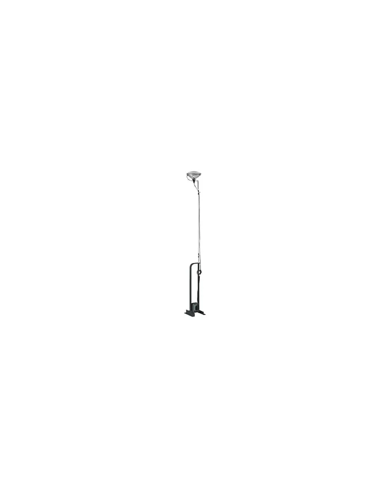 Flos Stehleuchte Toio - Schwarz - Stahl - Designer Pier Giacomo Castiglioni 