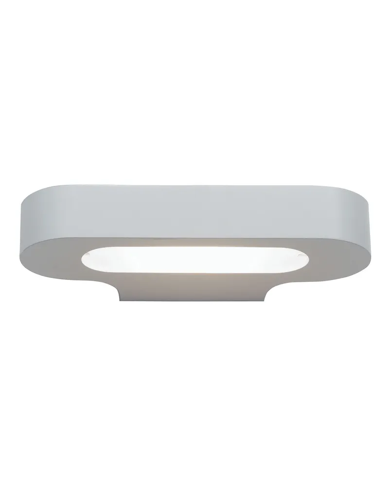 Artemide Wandleuchte Talo - Weiß - klarlackbeschichtetes Aluminium - Designer Neil Poulton 