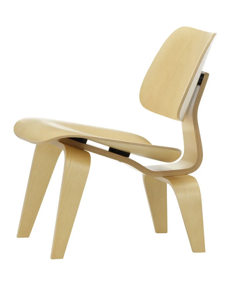 Vitra Lounge Sessel Plywood Group - Holz natur - Eschenfurnier - Designer Charles & Ray Eames 