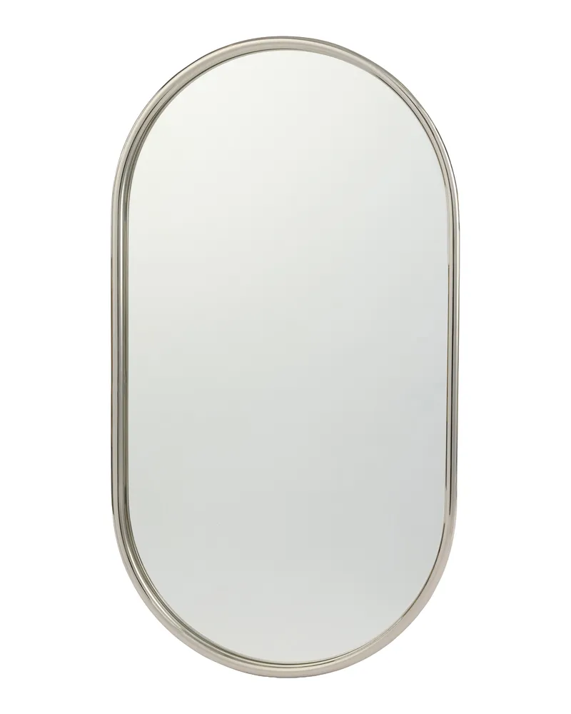 AYTM Wandspiegel Angui - Silber - Stahl 