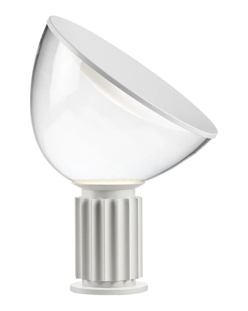 Flos Tischleuchte Taccia - Braun - geblasenes Glas - Designer Pier Giacomo Castiglioni 