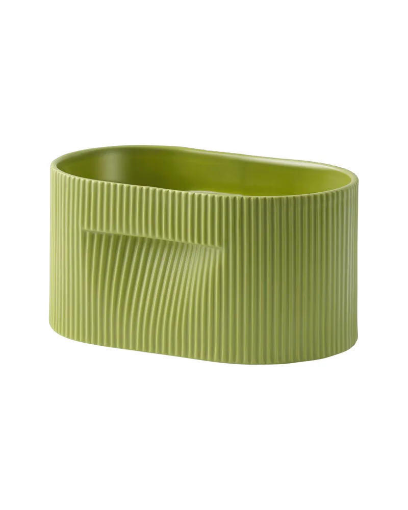 Muuto Blumentopf Ridge - Braun - Terrakotta - Designer Studio Kaksikko 