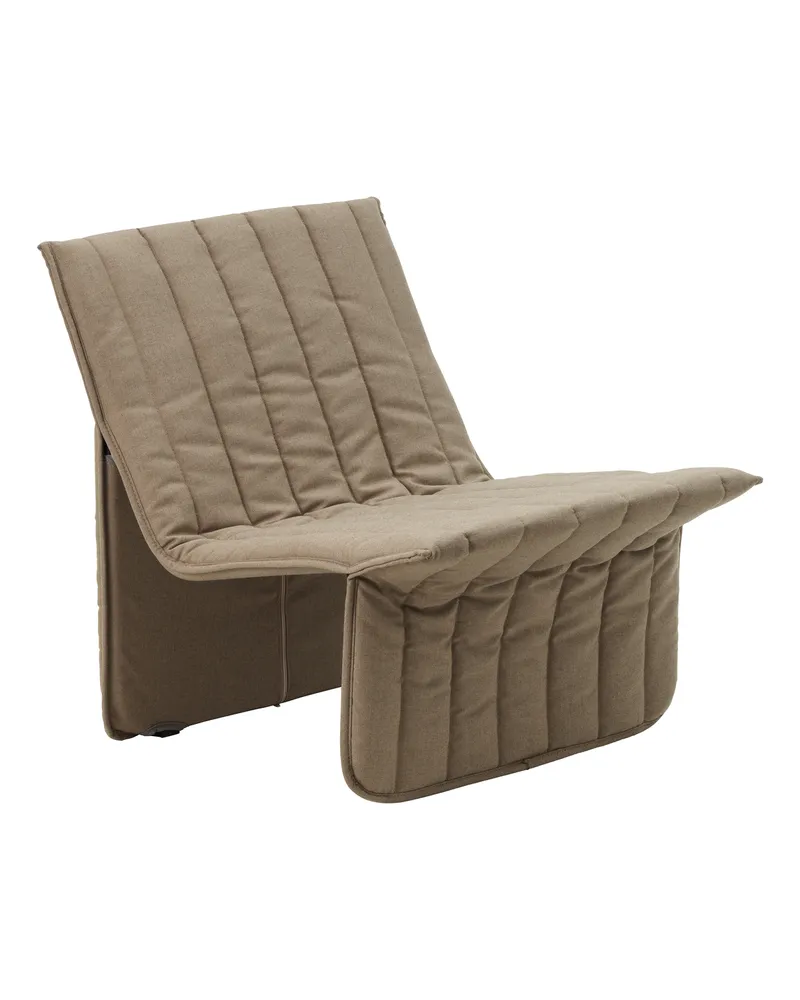 Normann Copenhagen Gepolsterter Sessel Limit - Braun - Outdoor-Stoff - Designer Niels Bendtsen 