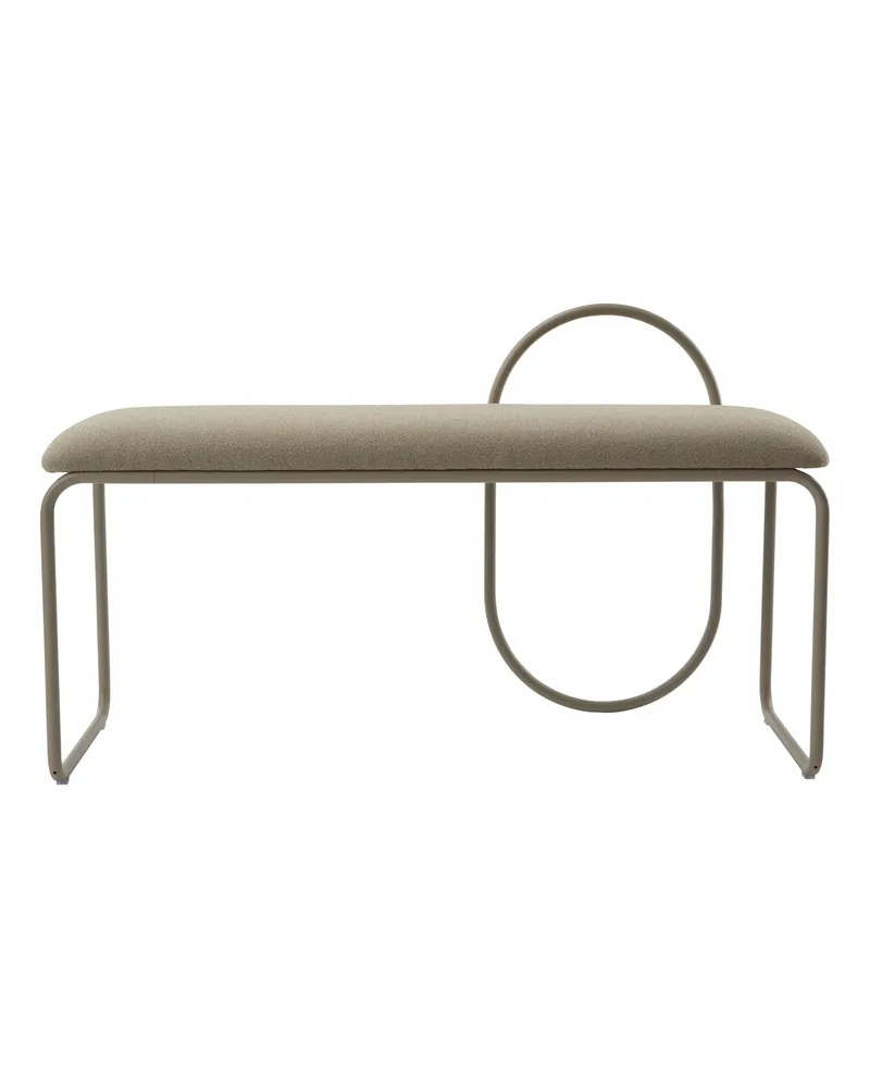 AYTM Gepolsterte Bank Angui - Beige - Recyceltes Polyester 