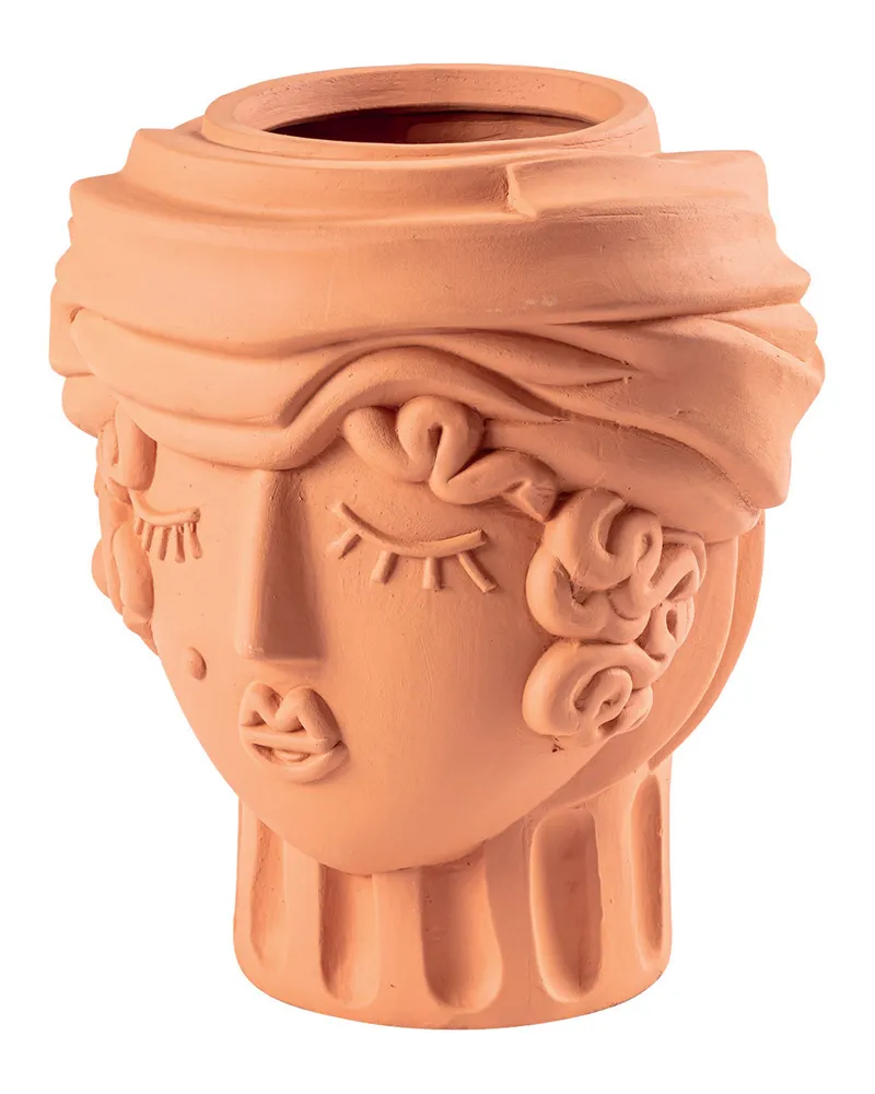 Seletti Vase Magna Graecia - Rosa - Terrakotta - Designer Antonio Aricò 