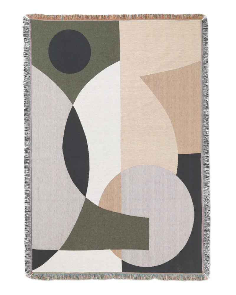 ferm LIVING Decke Plaids - Bunt - Baumwolle - Designer Berit Mogensen Lopez 