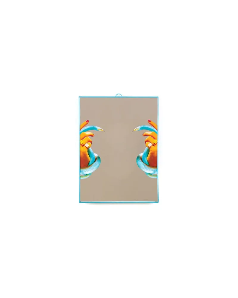 Seletti Stellspiegel Toilet Paper - Bunt - Glass mit Siebdruck - Designer Pierpaolo Ferrari 