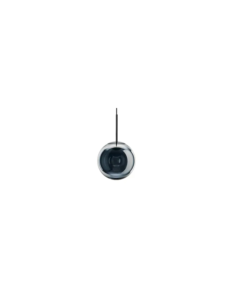 Tom Dixon Pendelleuchte Globe - Silber - Polykarbonat - Designer Tom Dixon 