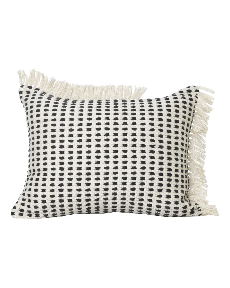 ferm LIVING Outdoor-Kissen Way - Blau - Recyceltes Polyester - Designer Trine Andersen 