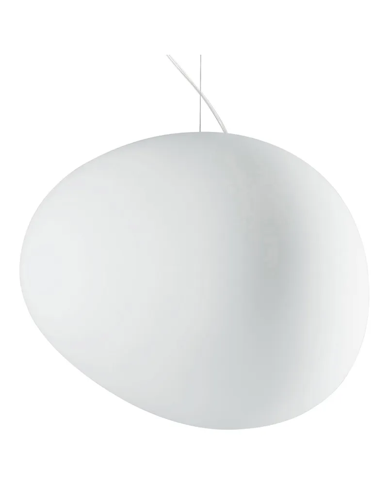 Foscarini Pendelleuchte Gregg - Weiß - geblasenes Glas - Designer Ludovica & Roberto Palomba 