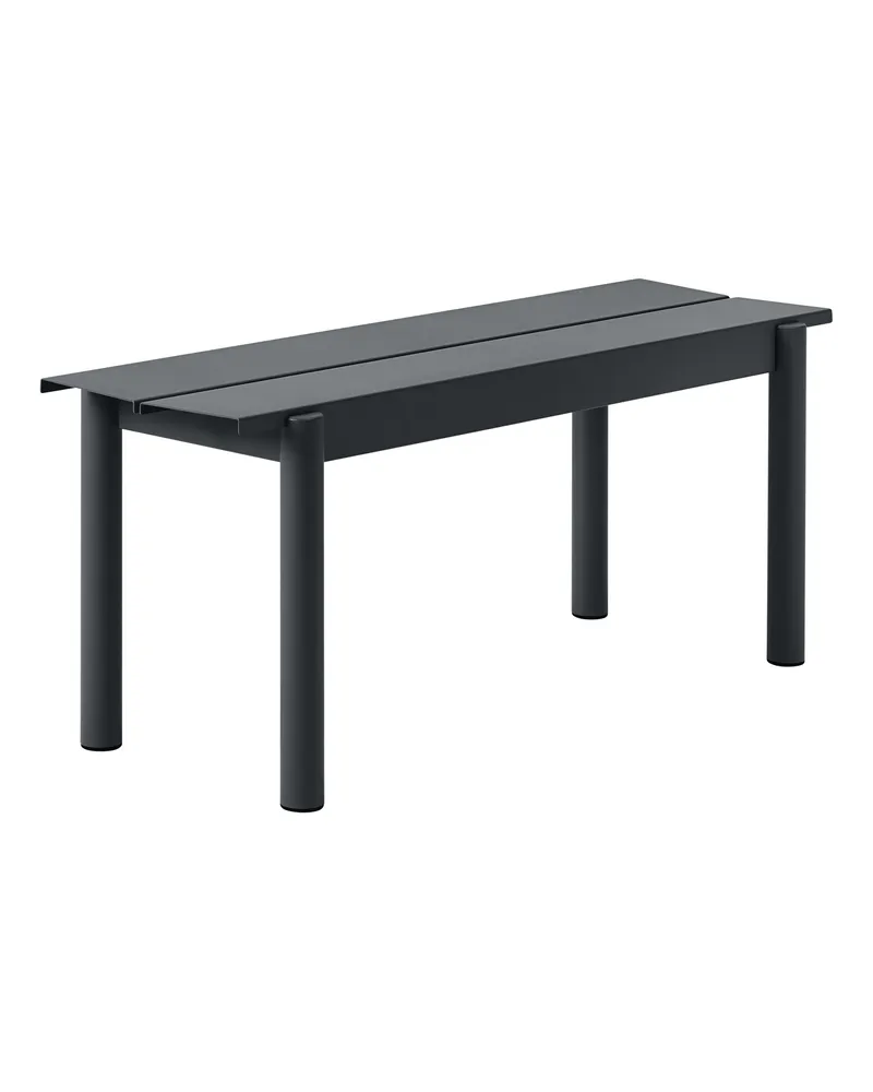 Muuto Bank Linear - Grau - Aluzinc - Designer Thomas Bentzen 