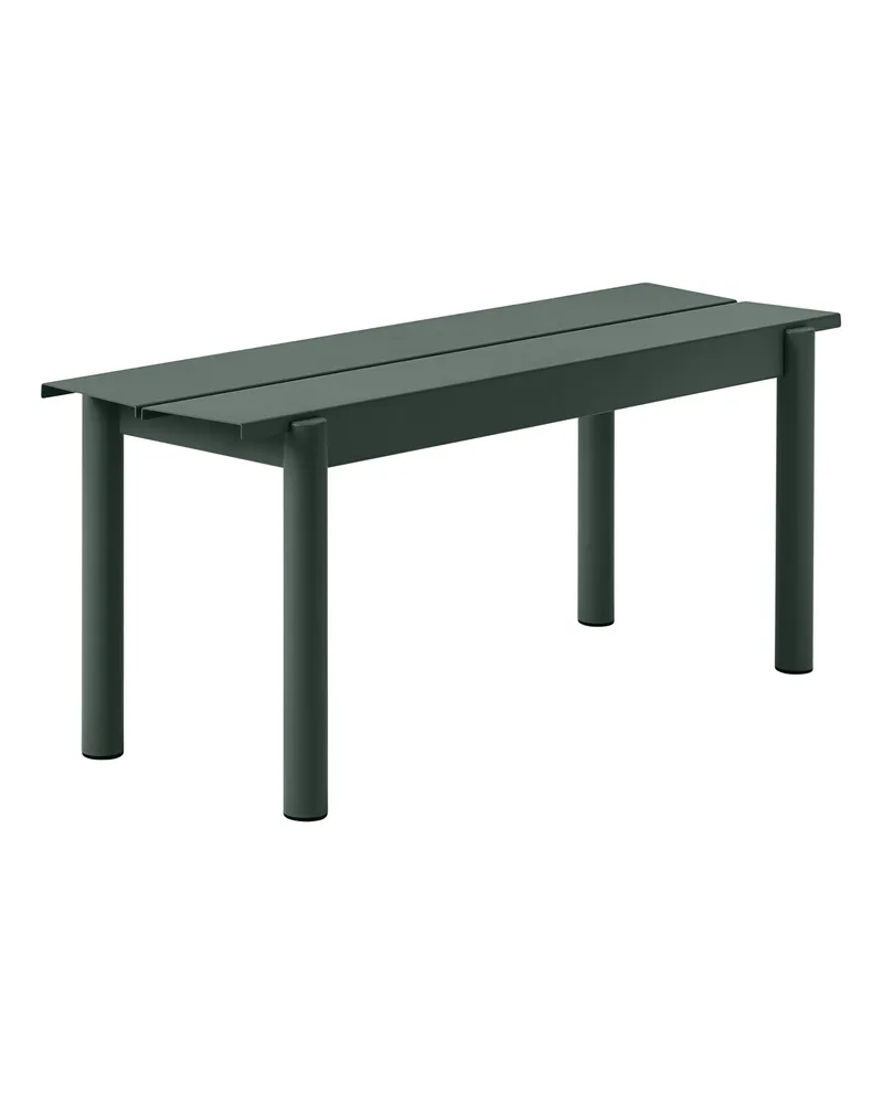 Muuto Bank Linear - Grau - Aluzinc - Designer Thomas Bentzen 