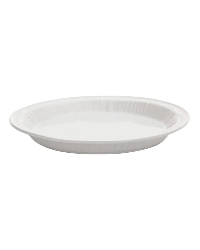 Seletti Dessertteller Estetico quotidiano - Weiß - Porzellan - Designer Alessandro Zambelli 