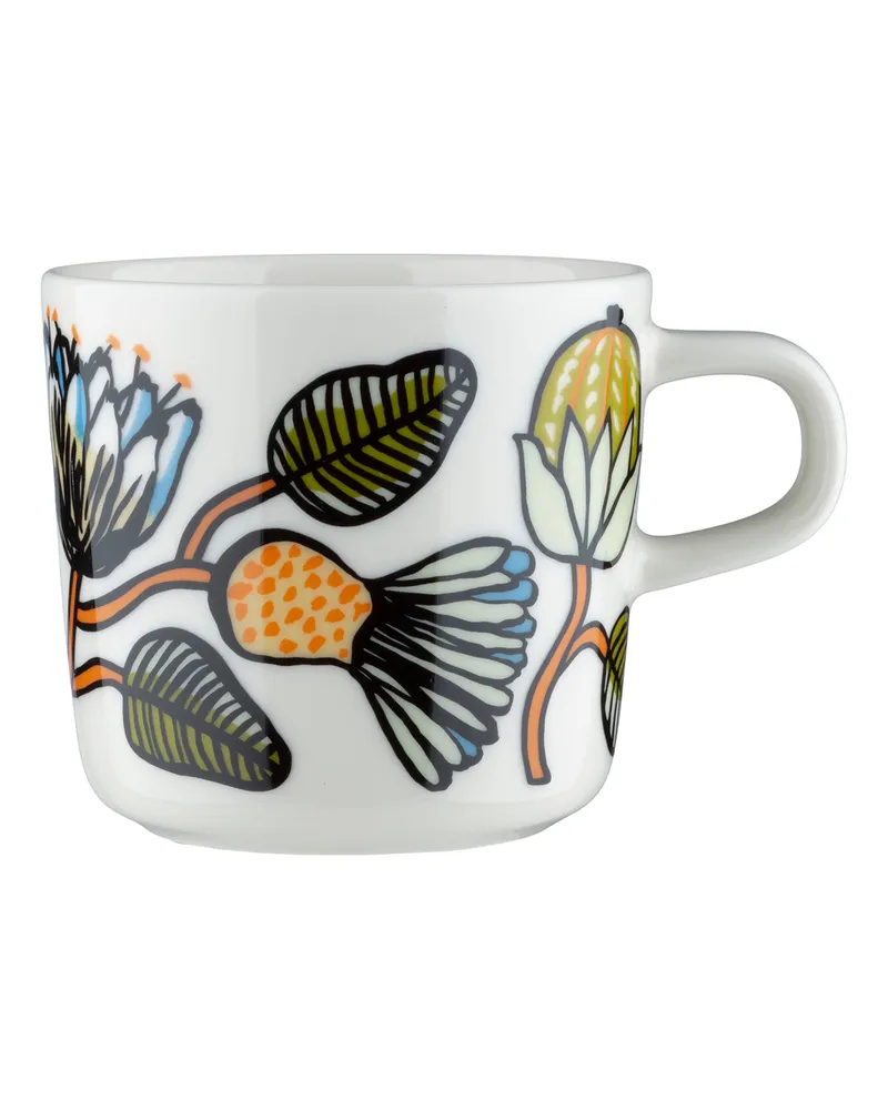 Marimekko Becher Tiara - Gold - Sandstein - Designer Maija Isola 