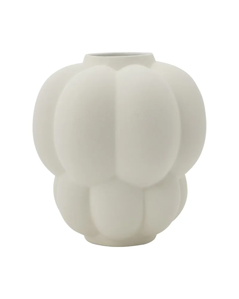 AYTM Vase Uva - Weiß - Sandstein 