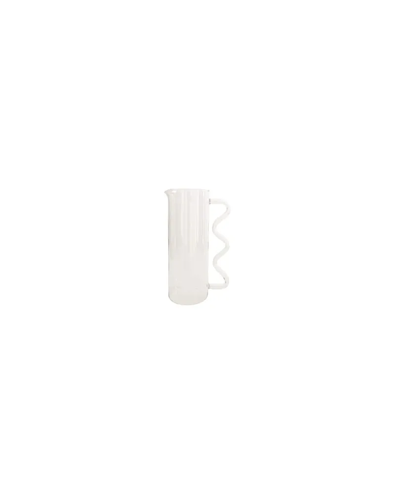 Sophie Lou Jacobsen Karaffe Wave - Transparent - Borosilikatglas - Designer Sophie Lou Jacobsen 