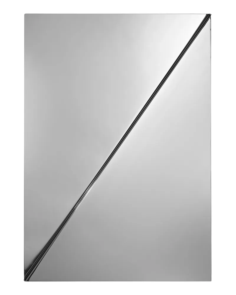 Muuto Wandspiegel Gaze - Metall - Hochglanzpolierter Stahl - Designer Phil Procter 