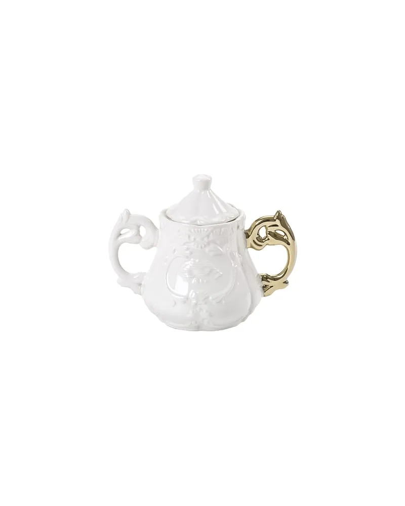 Seletti Zuckerdose I-Wares - Gold - Porzellan - Designer Selab 