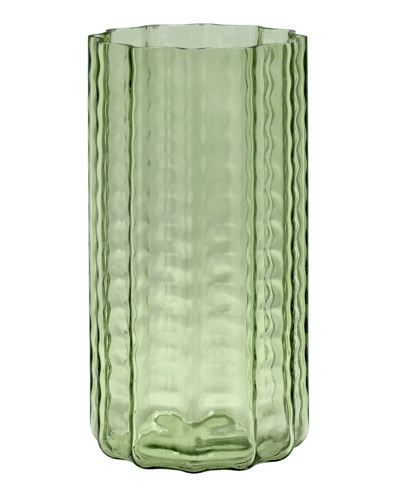 Serax Vase Wave - Grün - mundgeblasenes Glas - Designer Ruben Deriemaeker 