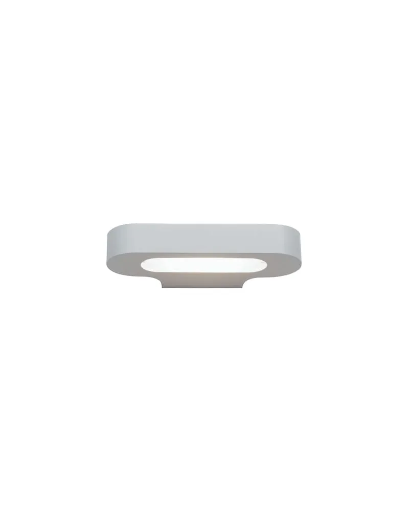 Artemide Wandleuchte Talo - Weiß - klarlackbeschichtetes Aluminium - Designer Neil Poulton 