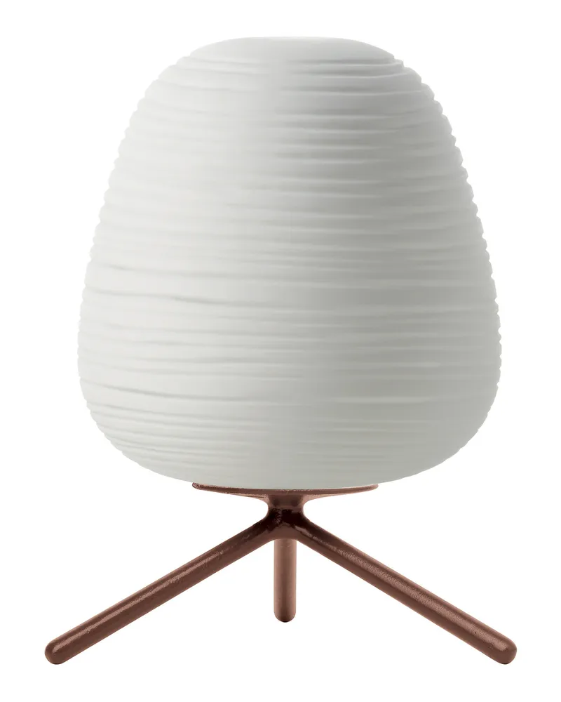 Foscarini Tischleuchte Rituals - Weiß - mundgeblasenes Glas - Designer Ludovica & Roberto Palomba 