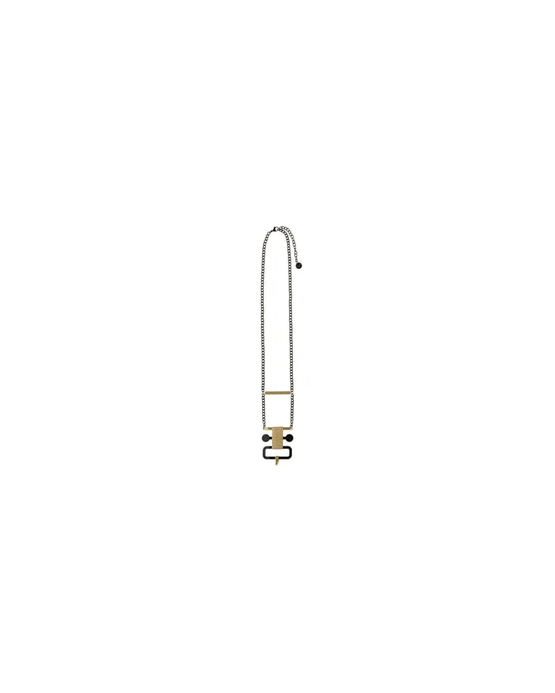 Alessi Halskette Bijoux - Metall - PVD-beschichteter Stahl - Designer Elena Salmistraro 