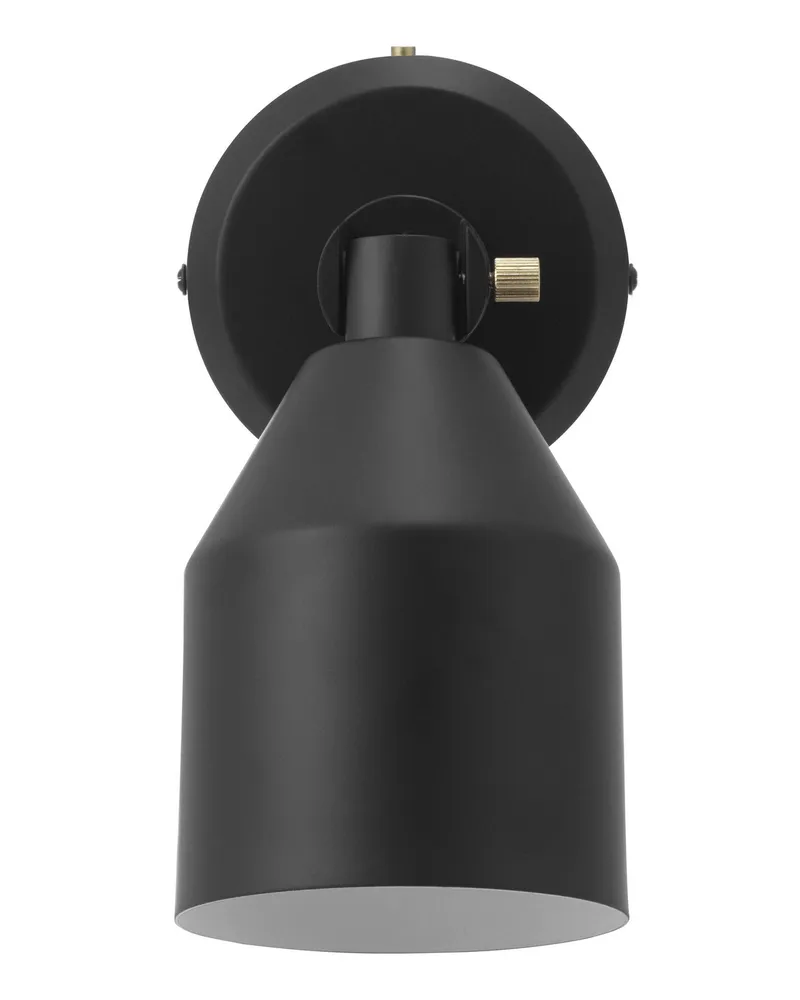 Normann Copenhagen Wandleuchte Klip - Schwarz - Stahl - Designer Simon Legald 