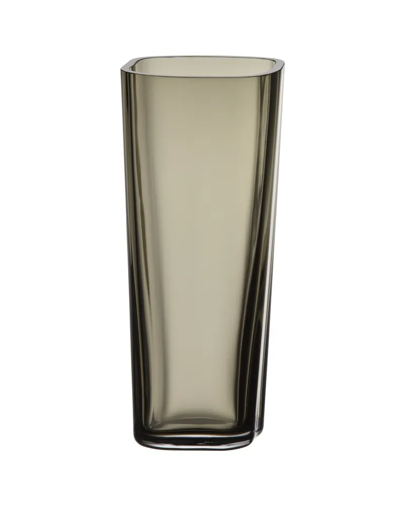iittala Vase Aalto - Grau - mundgeblasenes Glas - Designer Alvar Aalto 