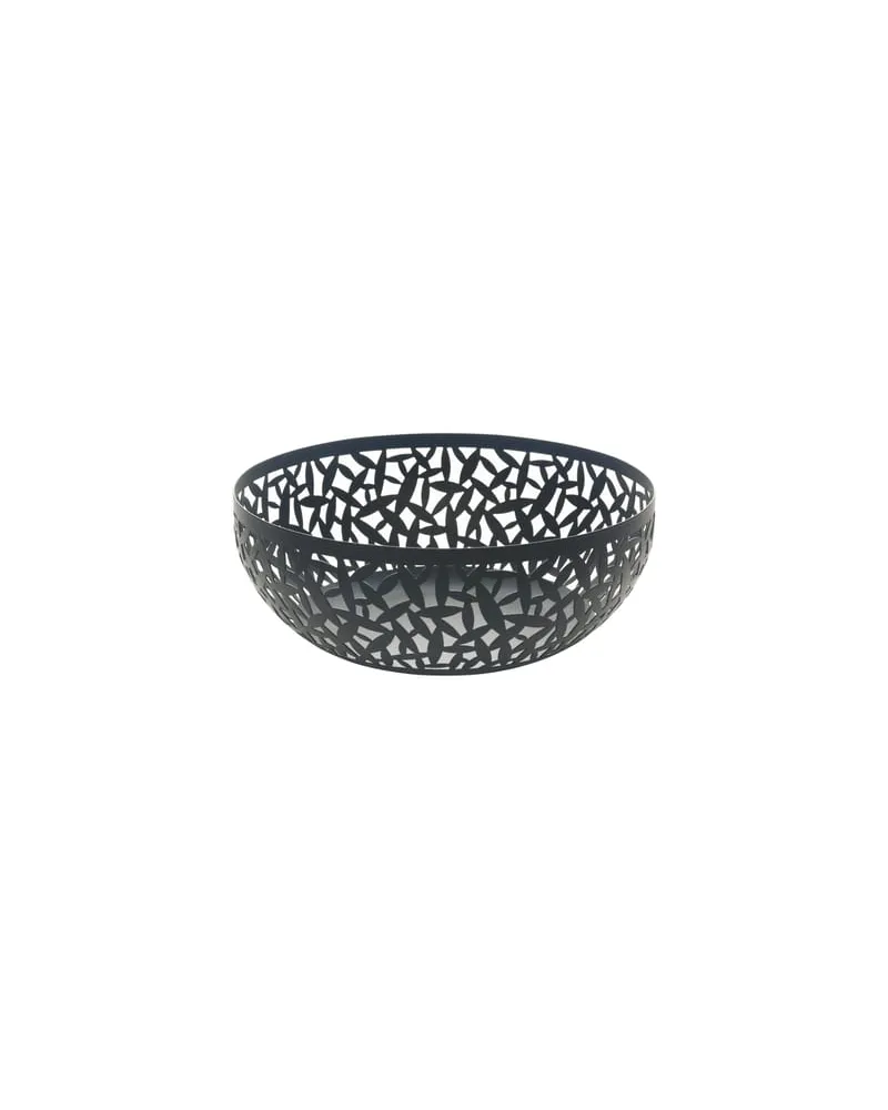 Alessi Korb Cactus - Schwarz - Edelstahl mit Epoxidharz beschichtet - Designer Marta Sansoni 