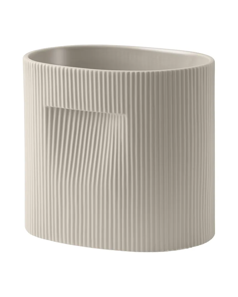 Muuto Blumentopf Ridge - Braun - Terrakotta - Designer Studio Kaksikko 