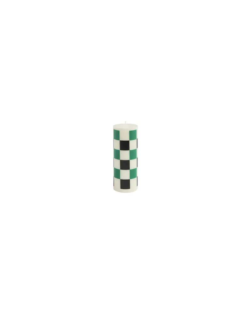 Hay Blockkerze Column - Bunt - Stearin 