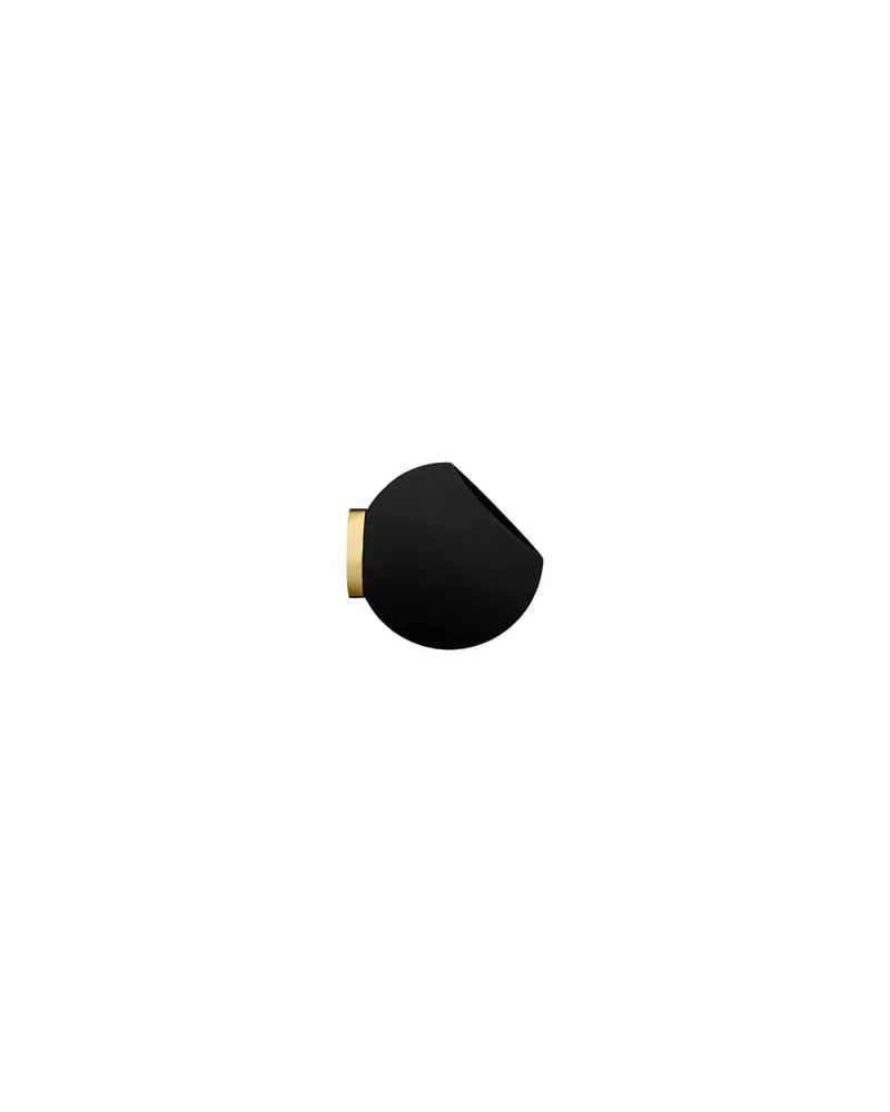 AYTM Wand-Blumentopf Globe - Schwarz - Eisen 