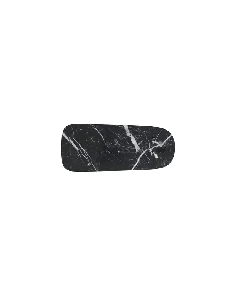 Normann Copenhagen Schneidebrett Pebble - Schwarz - Marmor, poliert - Designer Simon Legald 