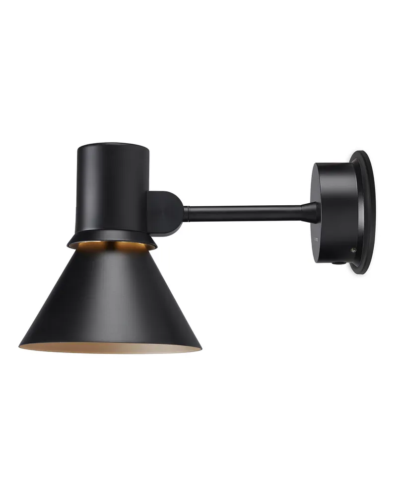Anglepoise Wandleuchte Type 80 - Schwarz - Gusseisen - Designer Kenneth Grange 