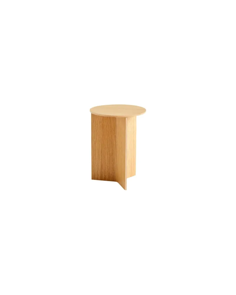 Hay Beistelltisch Slit - Holz natur - Eichenfurnier - Designer Hay Studio 